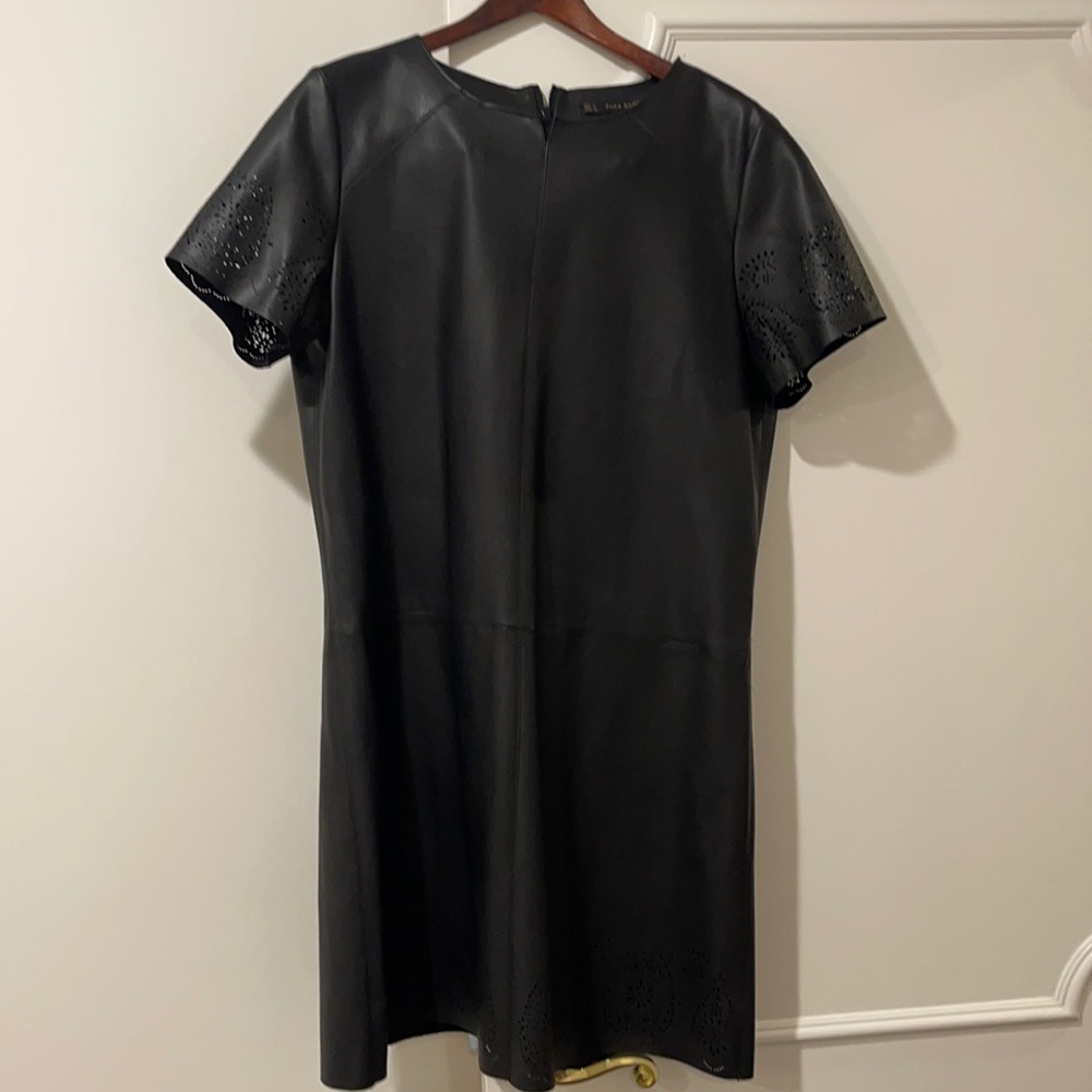 Zara leather dress